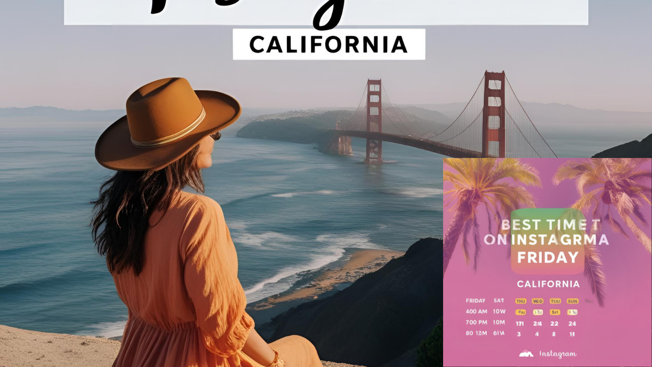 Best Time to Post on Instagram Friday California